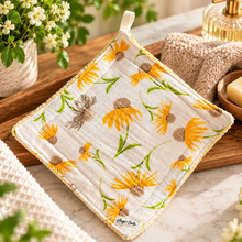 Load image into Gallery viewer, Everyday Glow Facial Cloth – Cotton Gauze &amp; Terry
