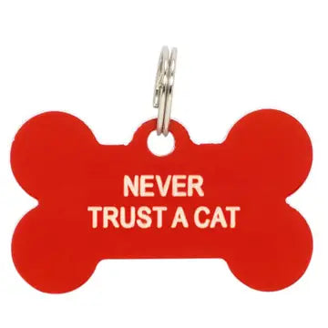 Stylish Bone-Shaped Acrylic Dog Tag