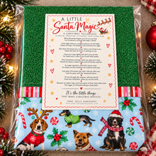 Load image into Gallery viewer, A Little Santa Magic Christmas Pillowcase