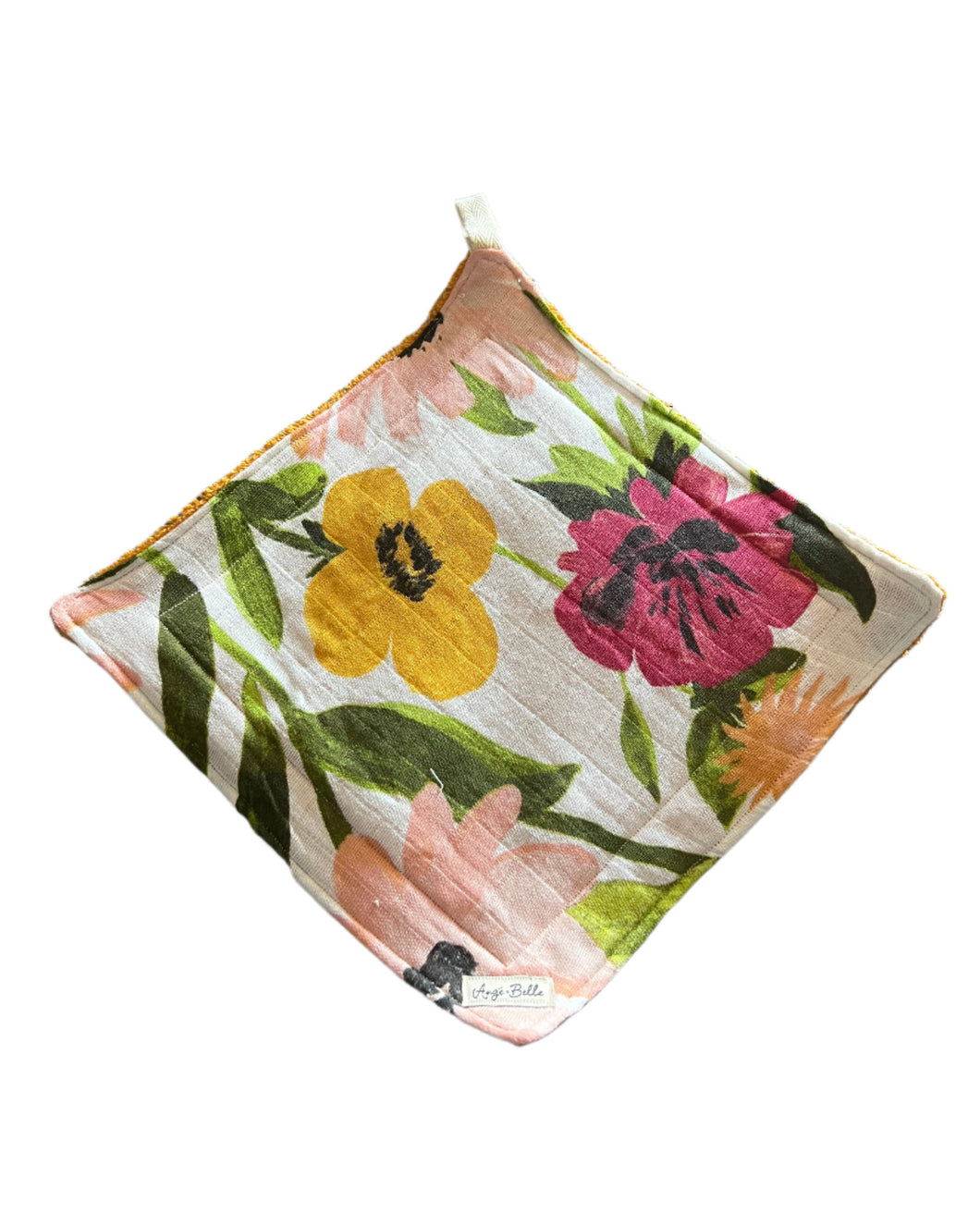 Organic Cotton and Terry Facial Cloth - Regal Garden