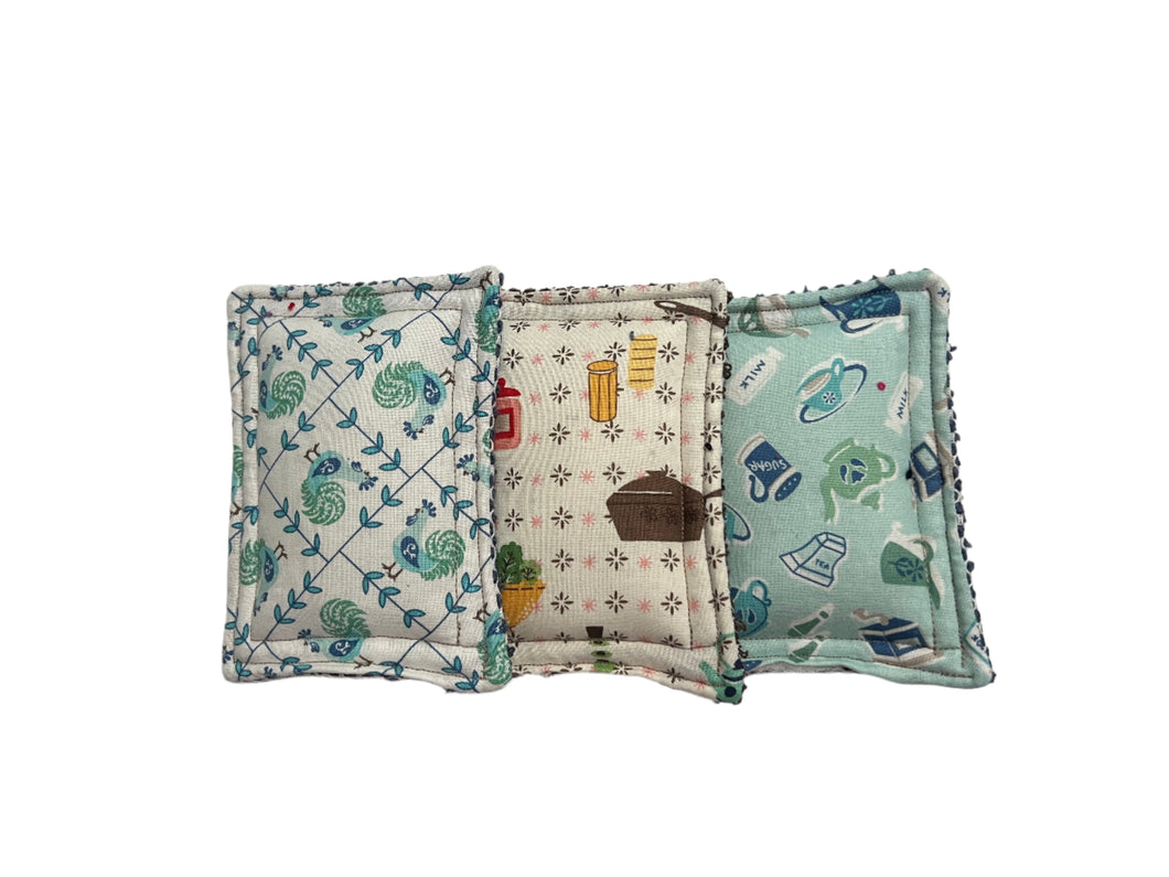 Mildew Resistant Sponge (3 Pack) - The Vintage Kitchen - Cheerful Cottage