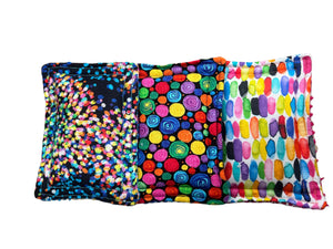 Mildew Resistant Sponge 3 Pack - Spectrum Snap Collection: Vivid Harmony and Electric Groove