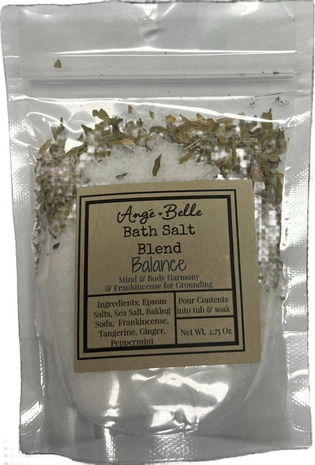 Botanical Bath Salt Blend -  Crafted in a Variety of Aromatic Blends