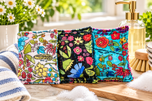 Load image into Gallery viewer, Mildew-Resistant Sponges – Brilliant Blooms Collection | 3-Pack