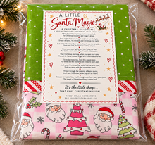 Load image into Gallery viewer, A Little Santa Magic Christmas Pillowcase