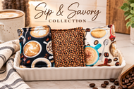 Mildew-Resistant Sponges – Sip & Savory Collection: Coffee & Co. | 3-Pack