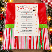 Load image into Gallery viewer, A Little Santa Magic Christmas Pillowcase