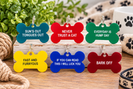 Funny Bone-Shaped Dog Tags – Last Chance