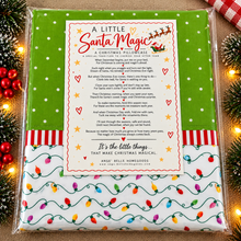 Load image into Gallery viewer, A Little Santa Magic Christmas Pillowcase