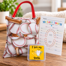 Load image into Gallery viewer, A Little Tooth Fairy Magic – Pillow, Lost Tooth Chart &amp; Keepsake Box