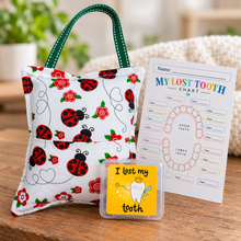Load image into Gallery viewer, A Little Tooth Fairy Magic – Pillow, Lost Tooth Chart &amp; Keepsake Box