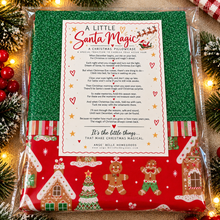 Load image into Gallery viewer, A Little Santa Magic Christmas Pillowcase