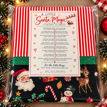Load image into Gallery viewer, A Little Santa Magic Christmas Pillowcase