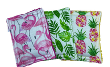 Load image into Gallery viewer, Ange&#39; Belle Mildew Resistant Sponges – Fun in the Sun Collection (3-Pack): Tropical Paradise &amp; Happy Camper
