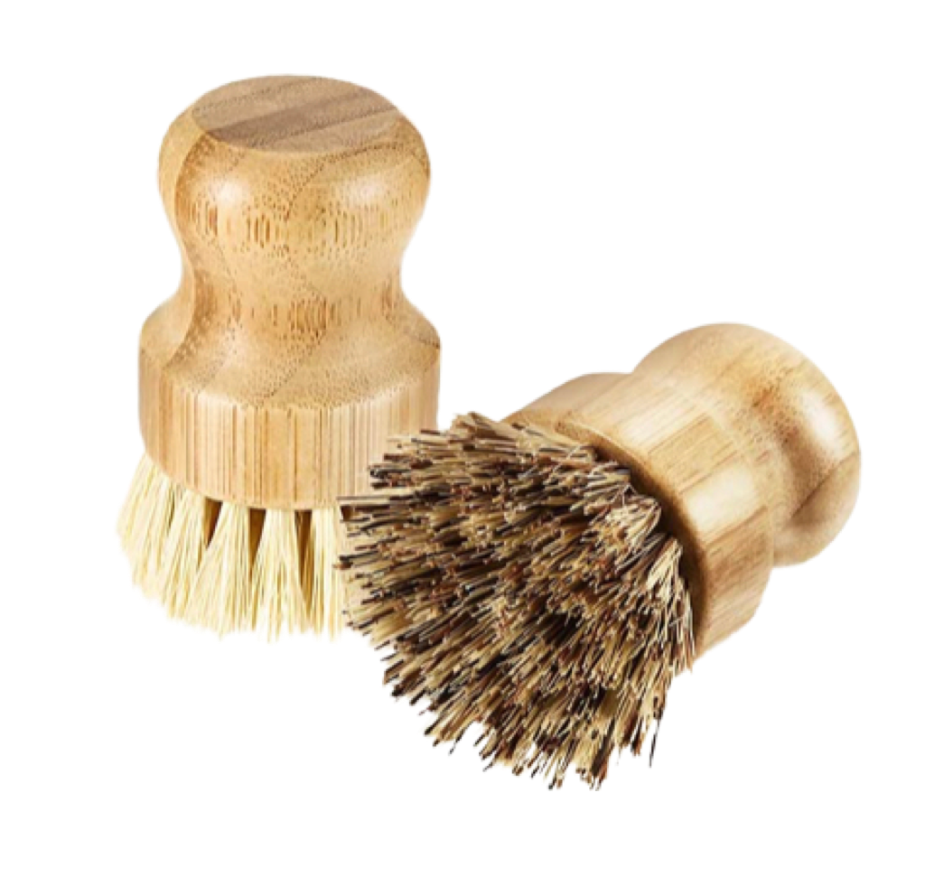 Bamboo Scrub Brush
