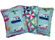 Load image into Gallery viewer, Ange&#39; Belle Mildew Resistant Sponges – Fun in the Sun Collection (3-Pack): Tropical Paradise &amp; Happy Camper